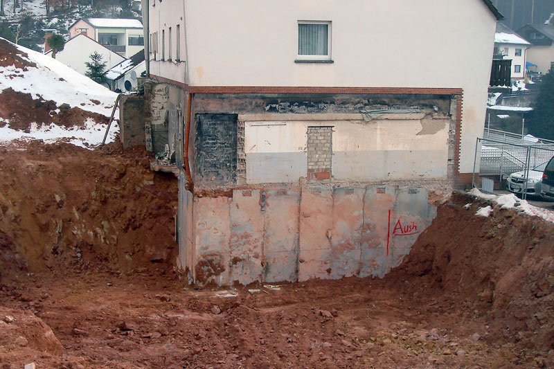 Gebäudeunterfangung